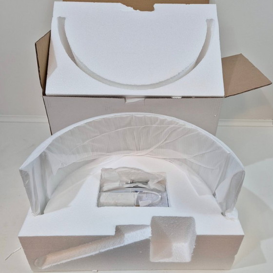 Herstal - Ceiling Lamp - Grass Pendant White – Pendant lamps, Plastic, Textile (photo 4 of 9)