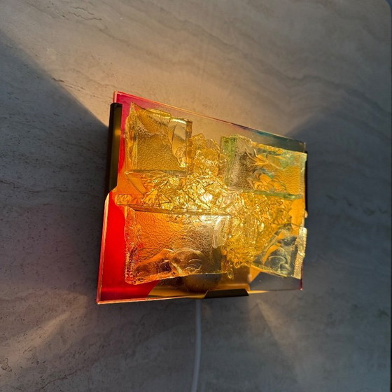 Image 1 of Cosack leuchten glass wall lamp , 1970’s