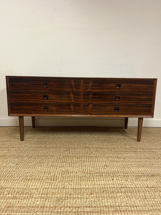 Image 1 of Mobile vintage danese Frans Brouer Palissander - Credenza in palissandro