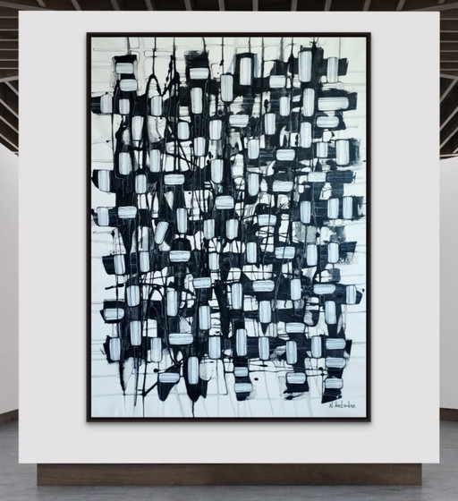 Natia Antadze Abstract Composition XXL