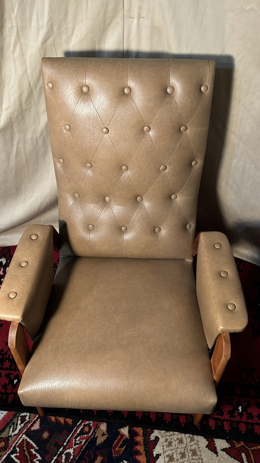 Deens design fauteuil uit het midden van de vorige eeuw