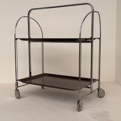 1950s serving trolley