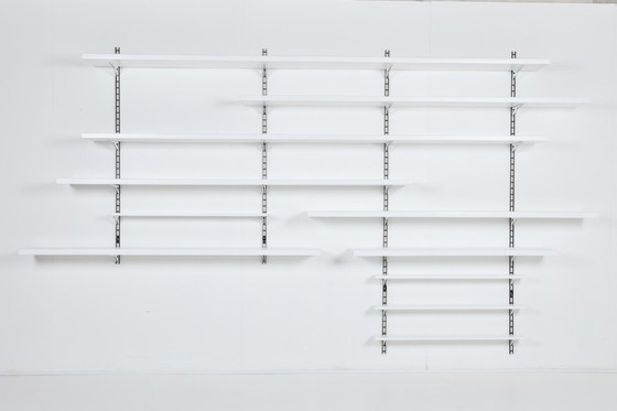 Image 1 of Estantería mural modular italiana de mediados de siglo de 1960