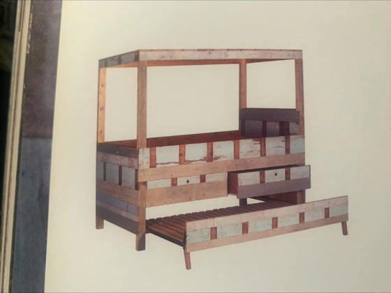Image 1 of Bed Roos - Piet Hein Eek (originele 1e serie)