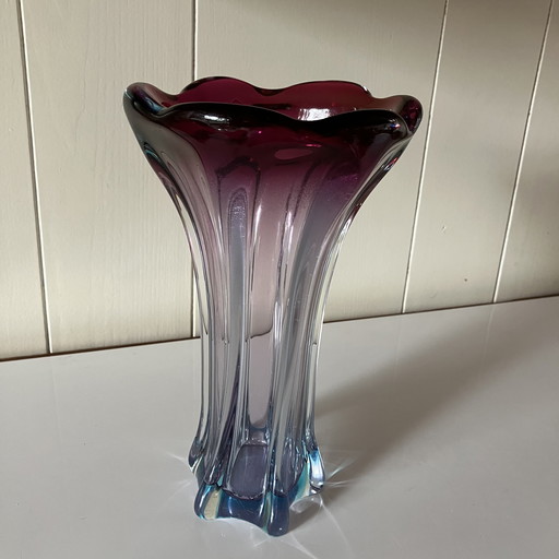 Murano Summerso vase