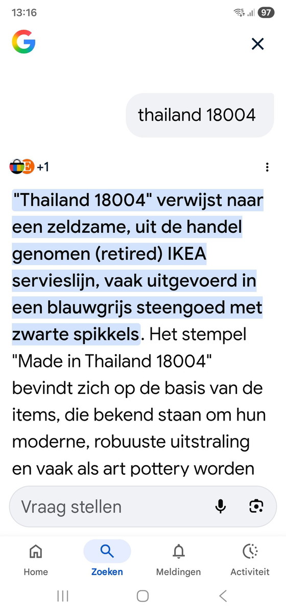 Image 1 of Bellissime e rare stoviglie retrò Ikea