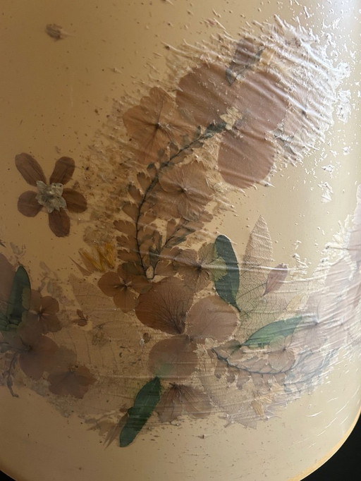 lampe en céramique des années 70