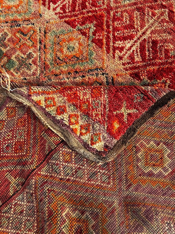 Image 1 of Vintage Moroccan Boujad Rug 180x290 cm – Handmade Berber Wool Rug