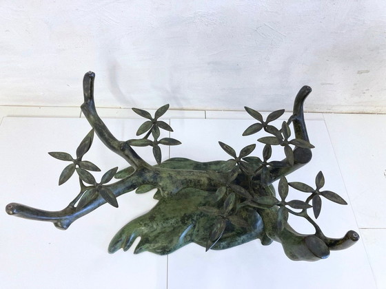 Image 1 of Hollywood Regency Bonsai Coffee Table, Design Willy Daro, 70s/80s Design