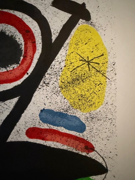 Image 1 of Joan Miró (1893-1983), Les Dernieres estampes-Galerie Lelong by Joan Miro, 1987, Imp. Mourlot, Paris, copyright Galerie Lelong, 