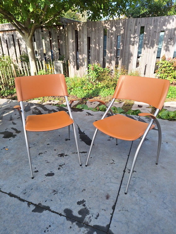 Image 1 of 2x Sgabello Vintage Design Calligaris