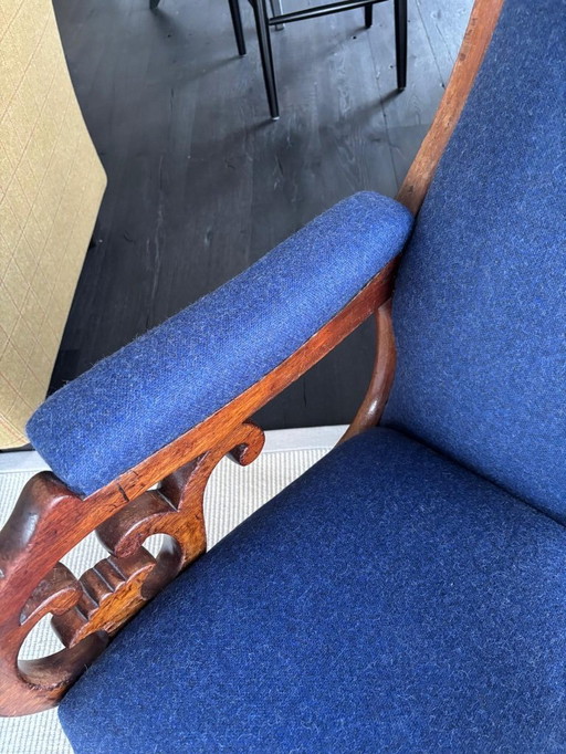 sedia a dondolo vintage