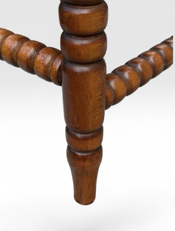 Bobbin Hoekstoel | Biezen Zitting | Jaren '20-'30 – Krukjes, Wood (photo 12 of 15)