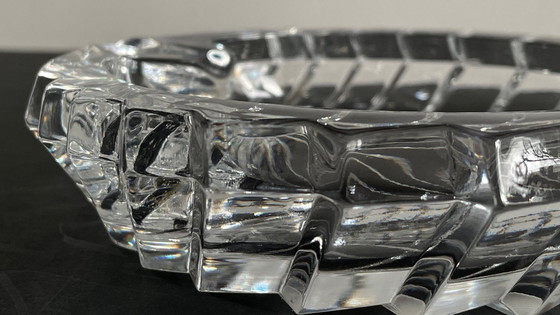 Image 1 of CENDRIER Cristal VINTAGE Forme Coquillage