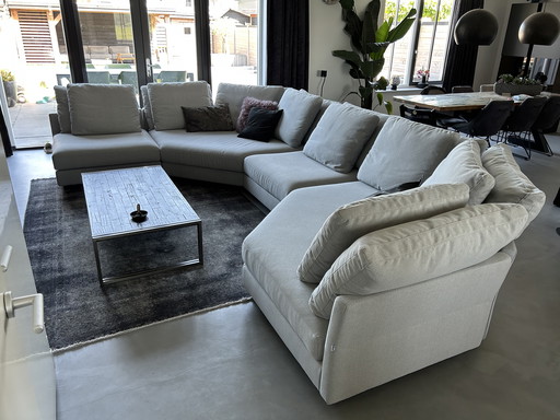 Canapé Dion Evra avec coussins de dossier en plumes d'oie