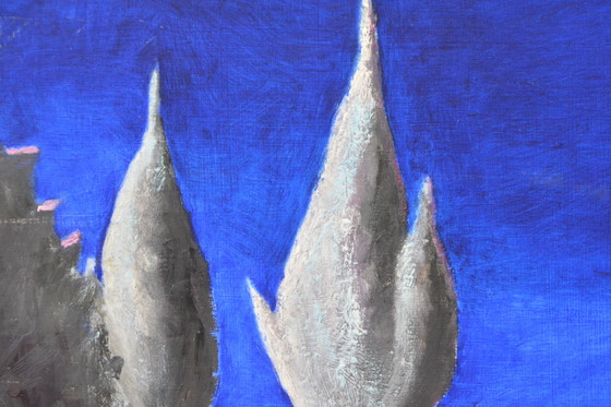 Image 1 of Peinture à l'huile de Joop Serno (signée) Février 2003