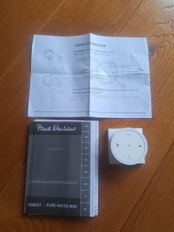 Image 1 of Paul Neuhaus 838637 Pure Moto Rise design lamp (electric)