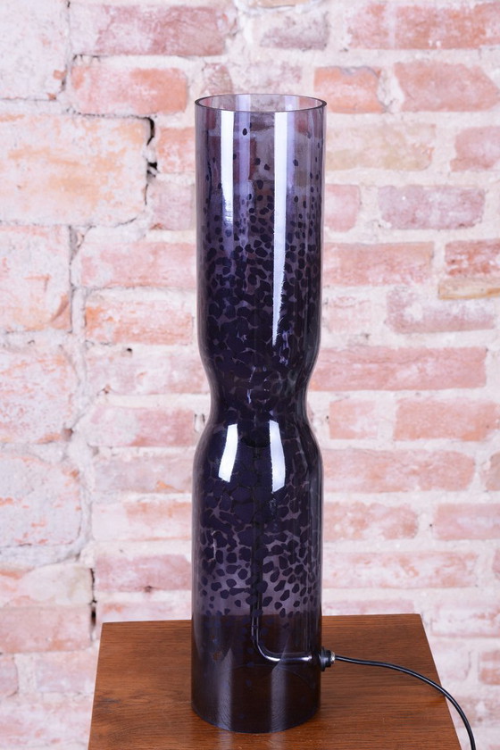 Original Mid-Century Table Lamp, by IKEA, Plastic, Sweden, 1990s, Grey (photo 2 of 7)
