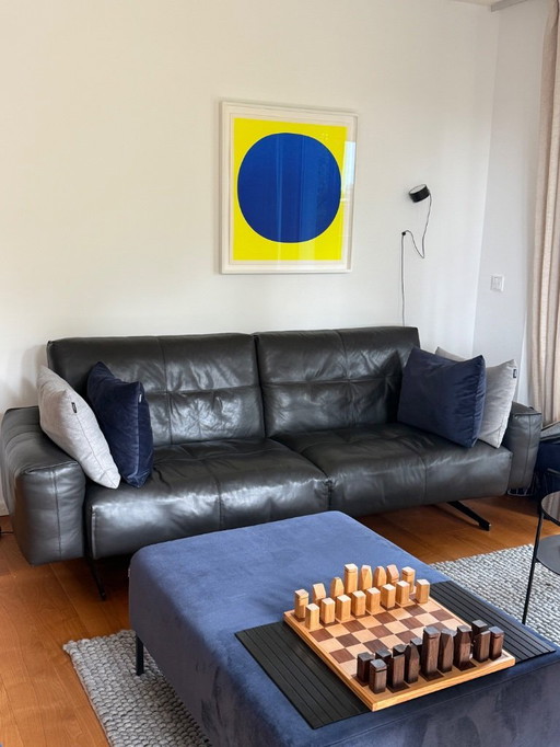 Sofa Couch Rolf Benz, RB 50, 4-Sitzer, Leder, Super Zustand