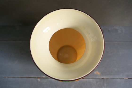 Image 1 of Art Deco Separate Glasvase Orange