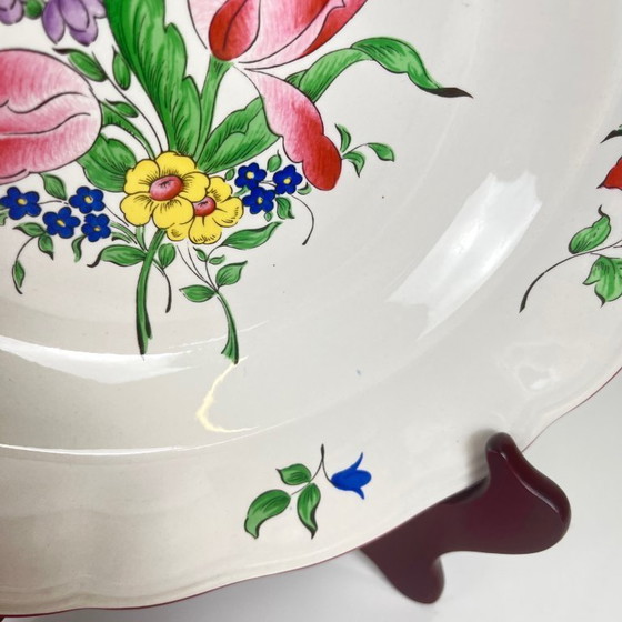 Image 1 of Set van 6 KG Lunéville "Réverbère" soepborden