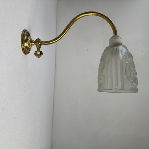 LAMPADA DA PARETE ART-DECO VINTAGE