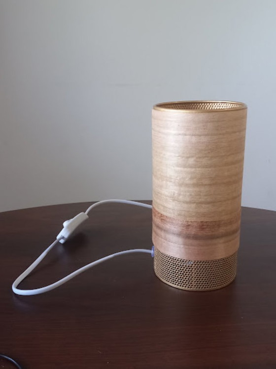 Image 1 of Lámpara de mesa - Sustenaible Design Metal, Madera