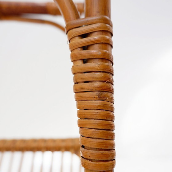 Image 1 of Portariviste vintage in rattan, Paesi Bassi, anni '60