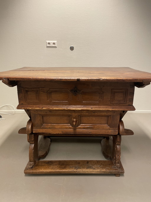 Antike deutsche Betaaltafel