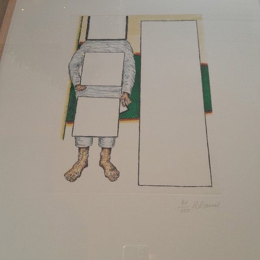 Roger Raveel, A Man Full Length