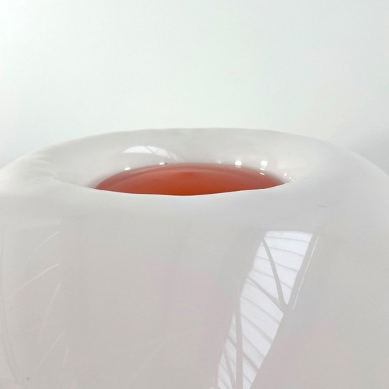 Image 1 of Orange Mushroom Table Lamp by Elio Martinelli for Martinelli Luce, 1970s