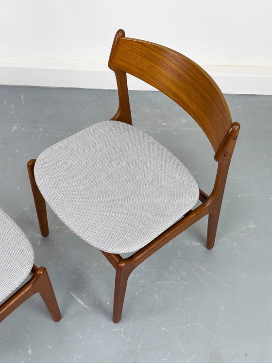 Danish Teak Dining Chairs by Erik Buch for OD Møbler, 1960s, Set of 4 – Esszimmerstühle, Wood (photo 14 of 23)