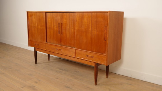 Buffet vintage | Armoire murale | Teck | 195 Cm – Wood (photo 3 of 13)