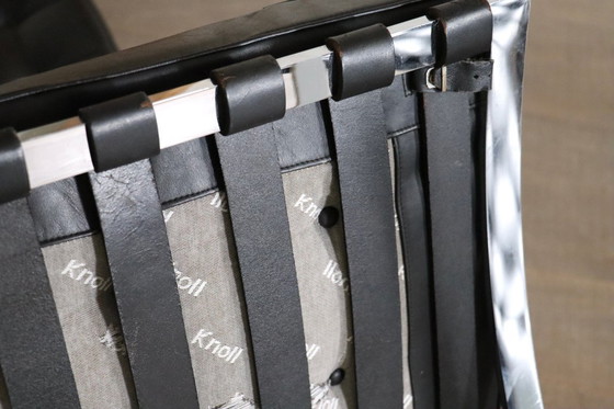 Image 1 of Pair of Barcelona Chairs by Ludwig Mies van der Rohe for Knoll, 1960s