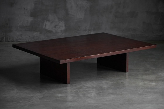 Image 1 of Tavolino in bambù di Axel Vervoordt, Belgio, anni '80