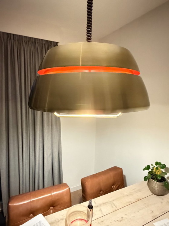 Suspension vintage mid-century Lakro Amstelveen – Metal (photo 5 of 13)