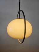 Lampada a sospensione vintage Space Age di Dijkstra del 1970