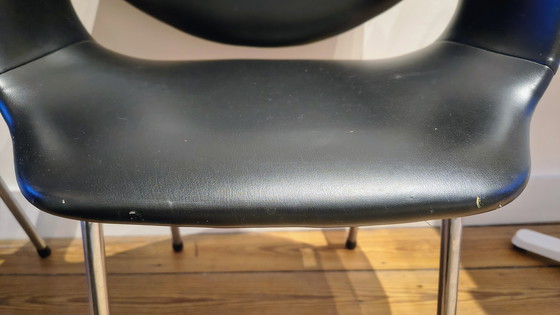 Image 1 of Conjunto de 2 sillas orgánicas originales (Eames y Saarinen) – Modernismo de mediados de siglo, década de 1960