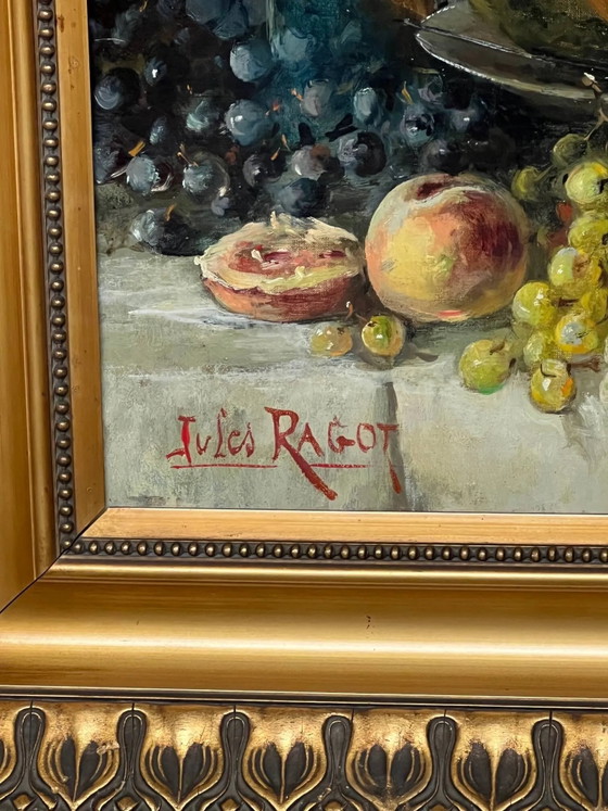 Jules Félix RAGOT ( ) “Still life with fruit”. – Paintings & Drawings, Canvas (photo 3 of 9)