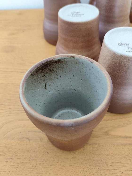 Juego de 10 tazas "Côtes de l'Armor" y una taza "Grès de France" – Côte de l'Armor, Loza, Other (photo 6 of 12)
