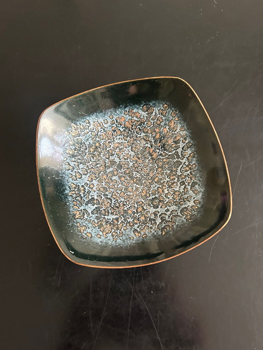 Taschenleerer aus emailliertem Messing