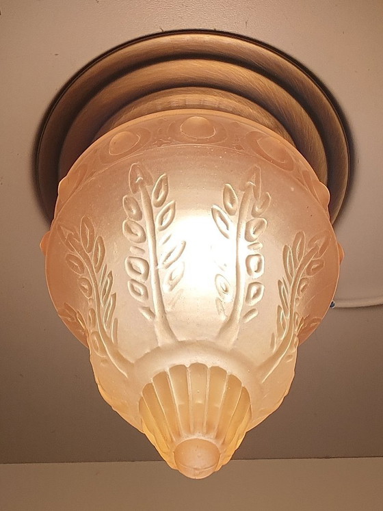 Image 1 of Art Deco Ceiling Lamp