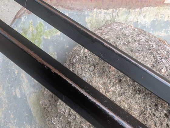 Mid-Century Modern Wandkapstok – Brovorm, Kapstokken, Metal, Wood (photo 4 of 5)