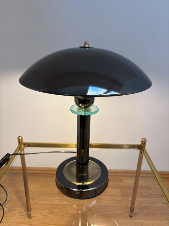 Lampada da tavolo a fungo vintage Space Age di SMC, Shell Elec. Mfg. (Holdings) Co., Ltd., Lampade da tavolo (foto 8 di 8)