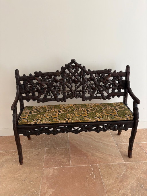 Splendido argine della Foresta Nera del XIX secolo