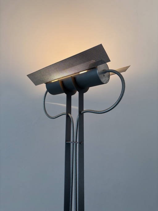 Postmodern high-tech industrial floor lamp “spectral” 1980s-1990s