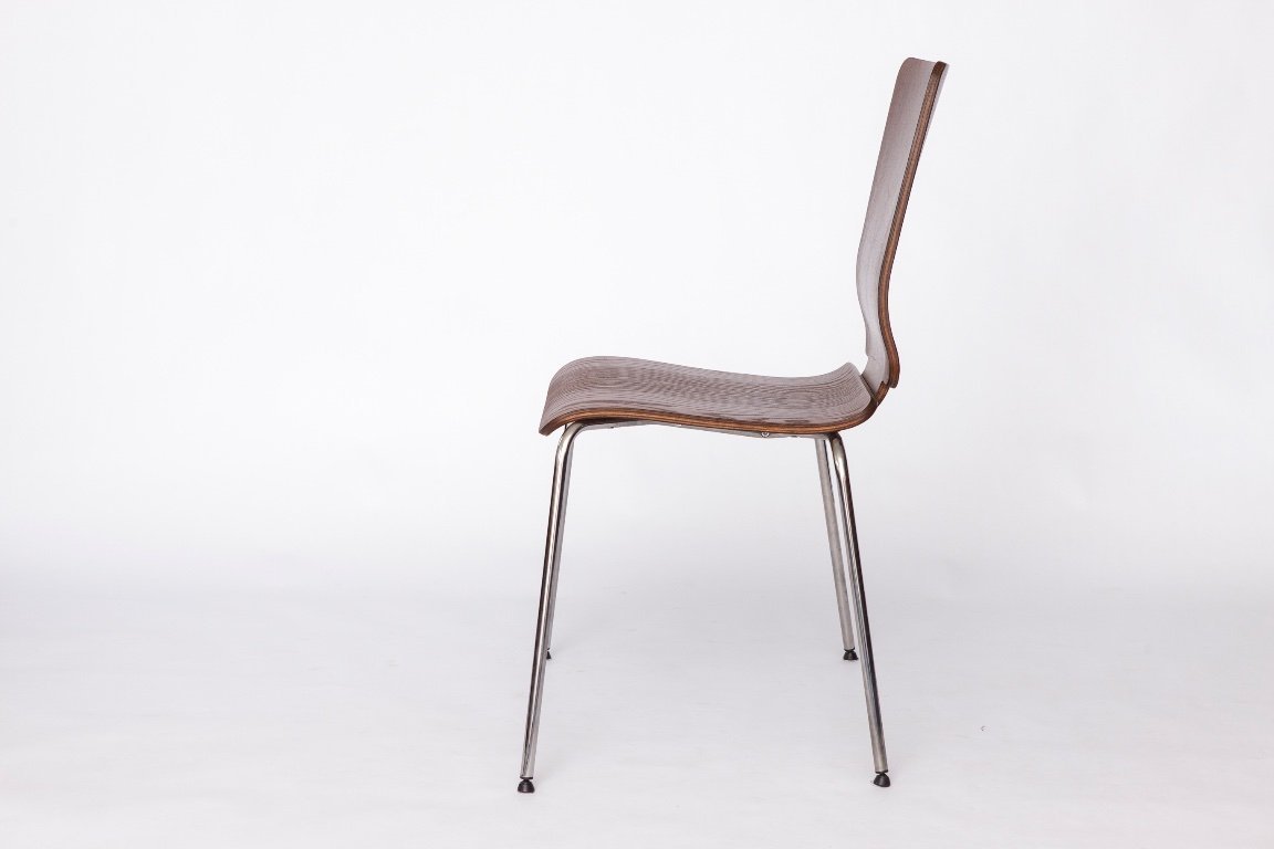 IKEA Gilbert Chair – 1990s Vintage Stackable Dining Chair, Teak