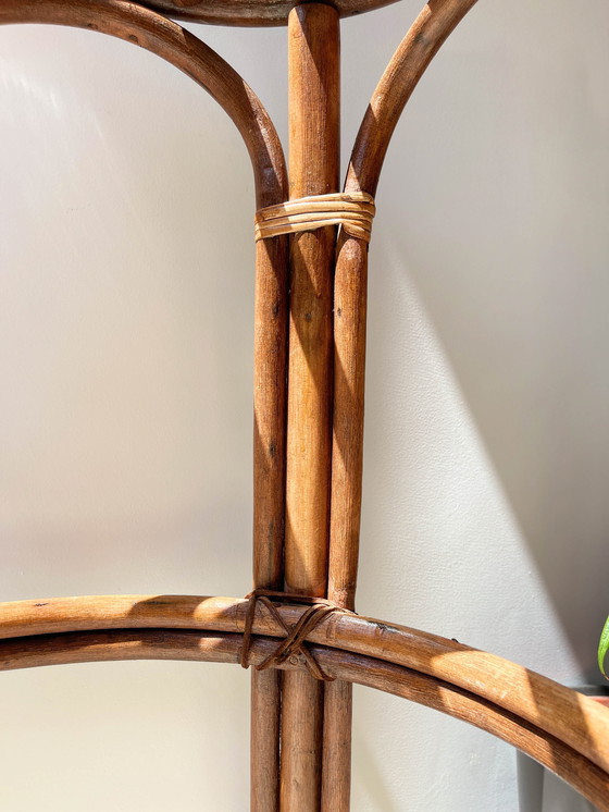 Image 1 of Sgabello da bar vintage in legno curvato, anni '50