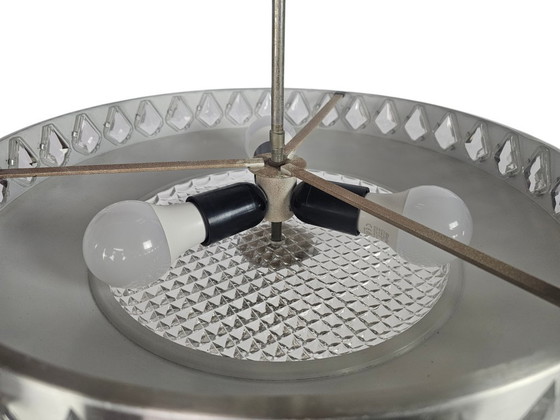 Image 1 of Vitrika - Orrefors - Carl Fagerlund - Ufo lamp - Zweden - 60's