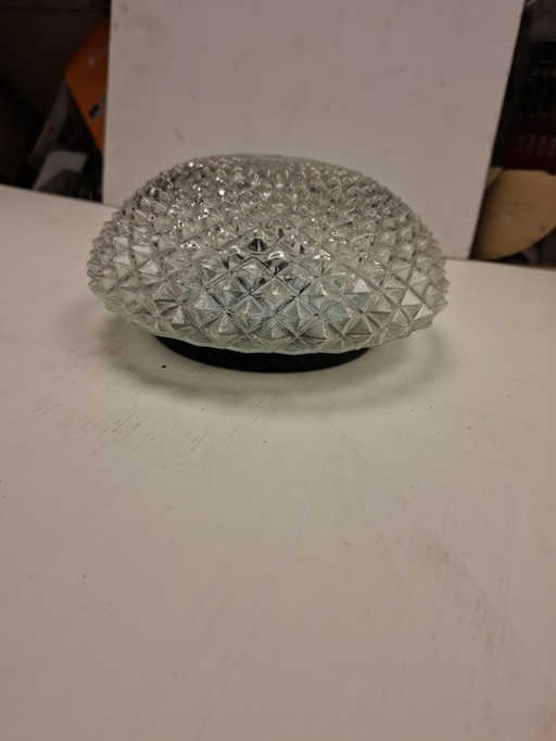 Vintage Ananas Deckenleuchte – Massive, plafondlampen, Glass, Metal